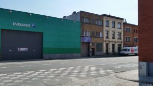 Blick aus dem ibis budget Gent
